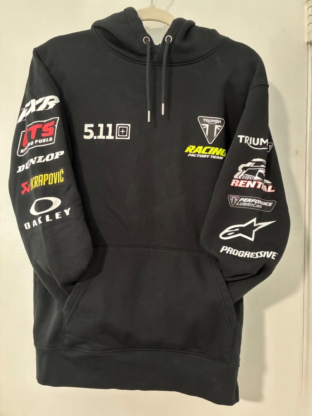 5.11 Tactical X Triumph Racing hoodie - Picture 5 of 5